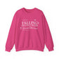 Falling in Love With Speech Therapy Crewneck Sweatshirt