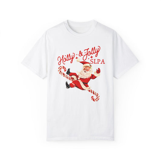 Holly & Jolly SLPA Comfort Colors T-Shirt