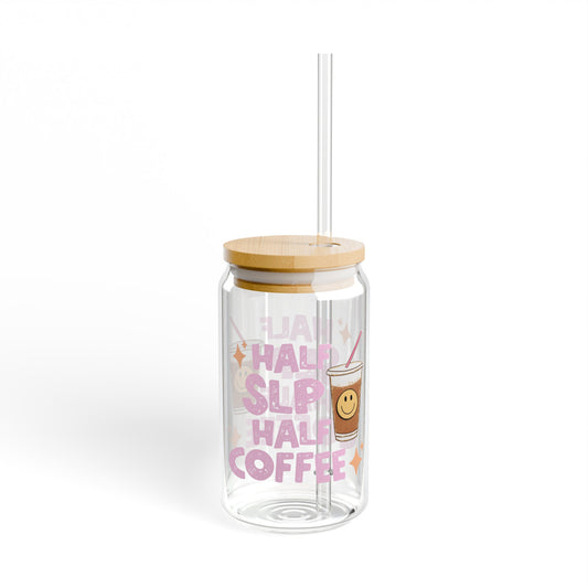 Half SLP Half Coffee Glass