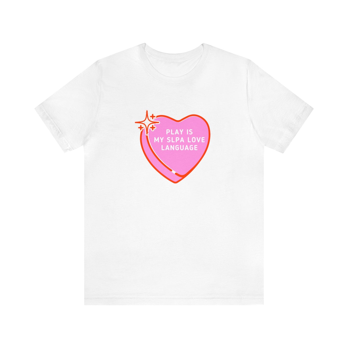 Play Is My SLPA Love Language Jersey T-Shirt