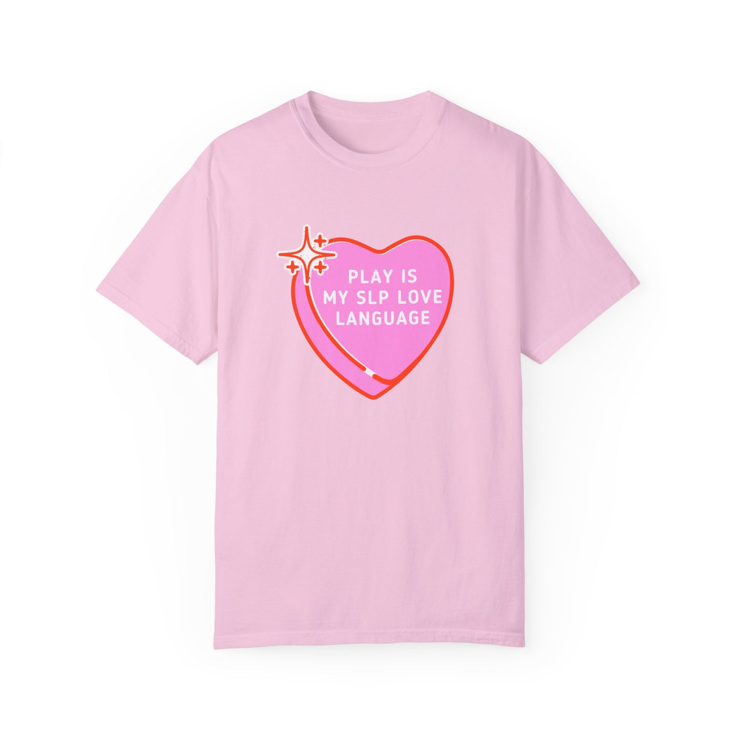 Play Is My SLP Love Language Comfort Colors T-Shirt