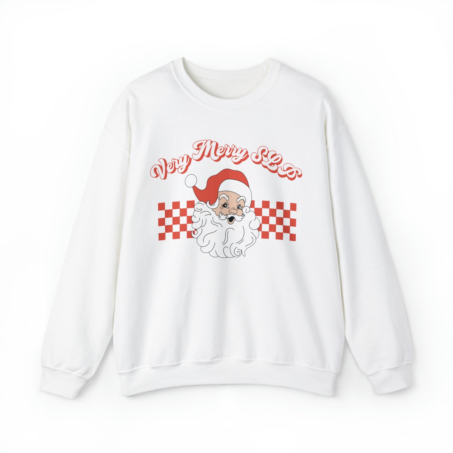 Very Merry SLP Vintage Santa Crewneck Sweatshirt