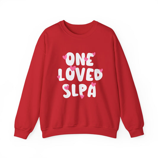 One Loved SLPA Hearts Crewneck Sweatshirt