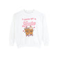 I Love OT a Latte Comfort Colors Sweatshirt