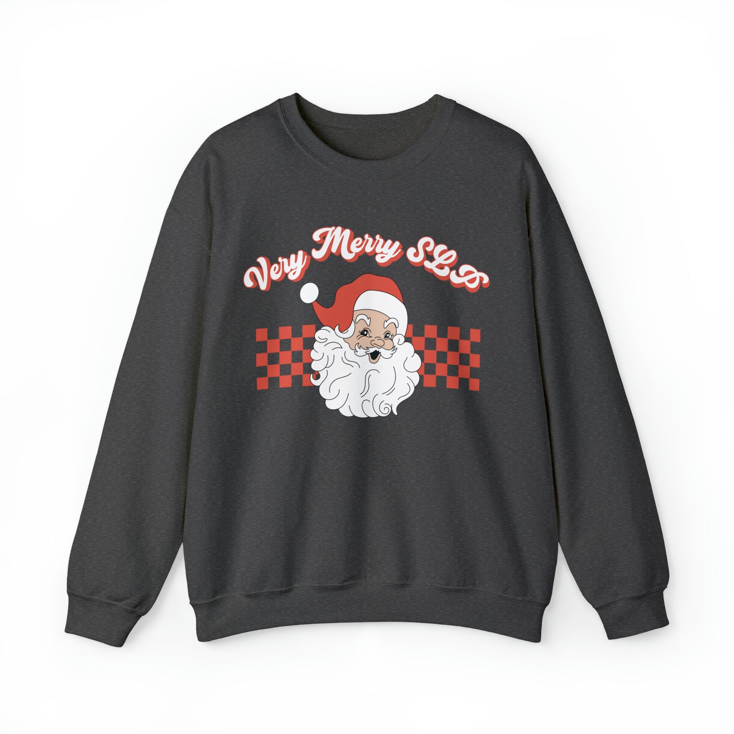 Very Merry SLP Vintage Santa Crewneck Sweatshirt