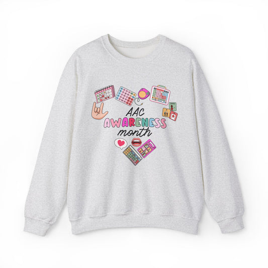 AAC Awareness Month Crewneck Sweatshirt