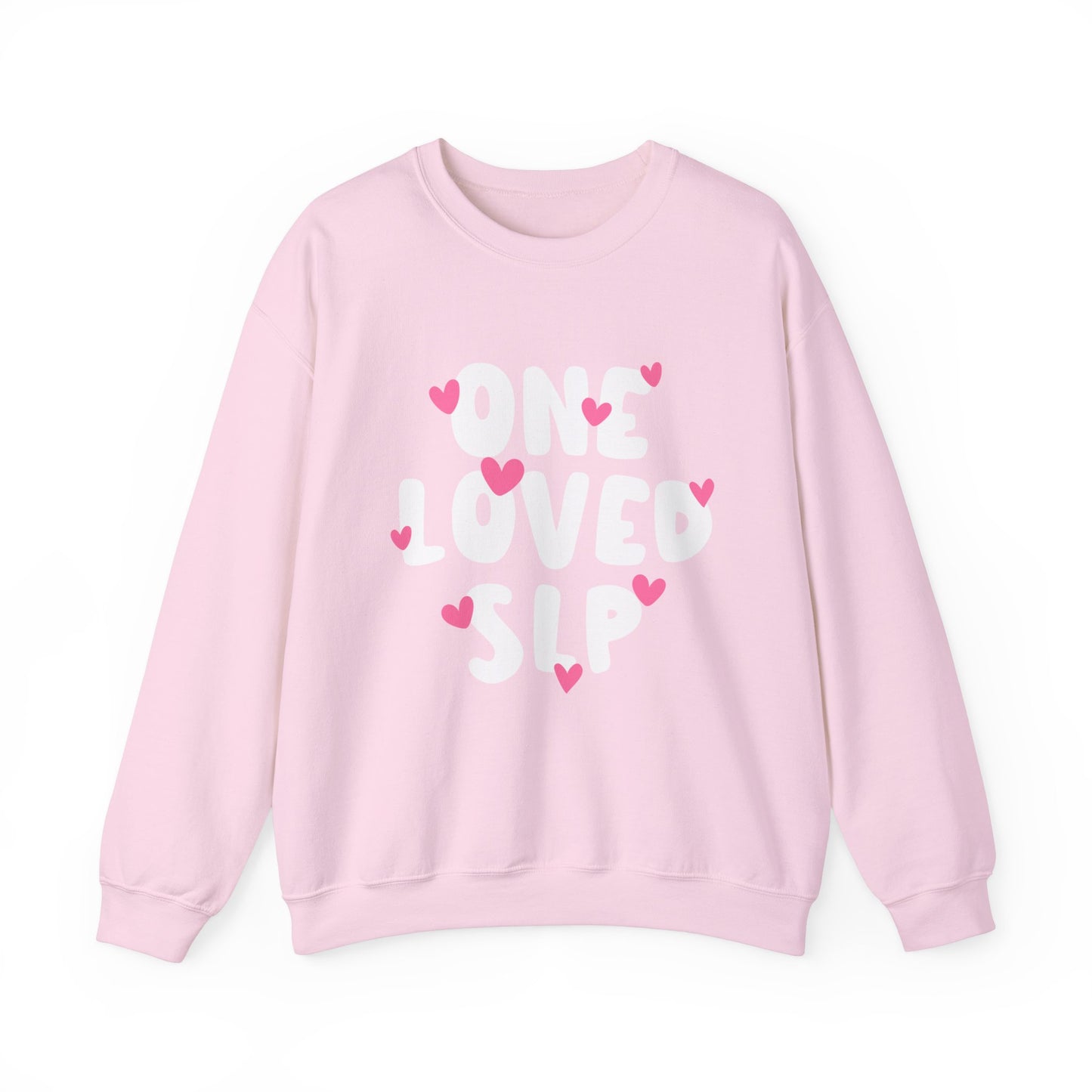 One Loved SLP Hearts Crewneck Sweatshirt