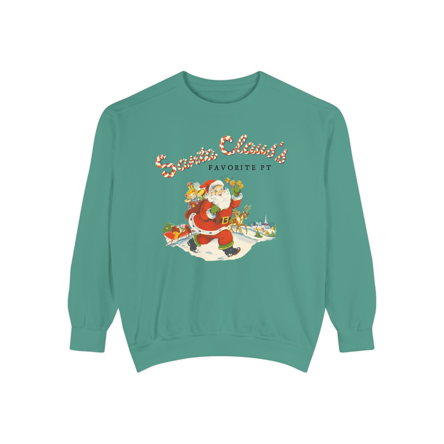 Santa Claus's Favorite PT Comfort Colors Sweatshirt