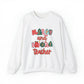 Merry and Bright Teacher Crewneck Sweatshirt