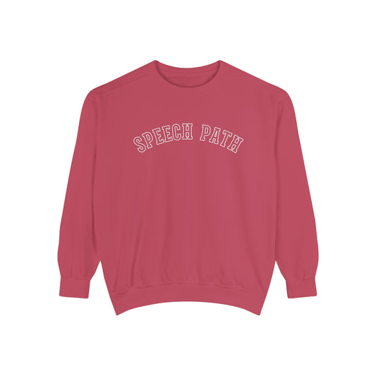 Speech Path Comfort Colors Sweatshirt