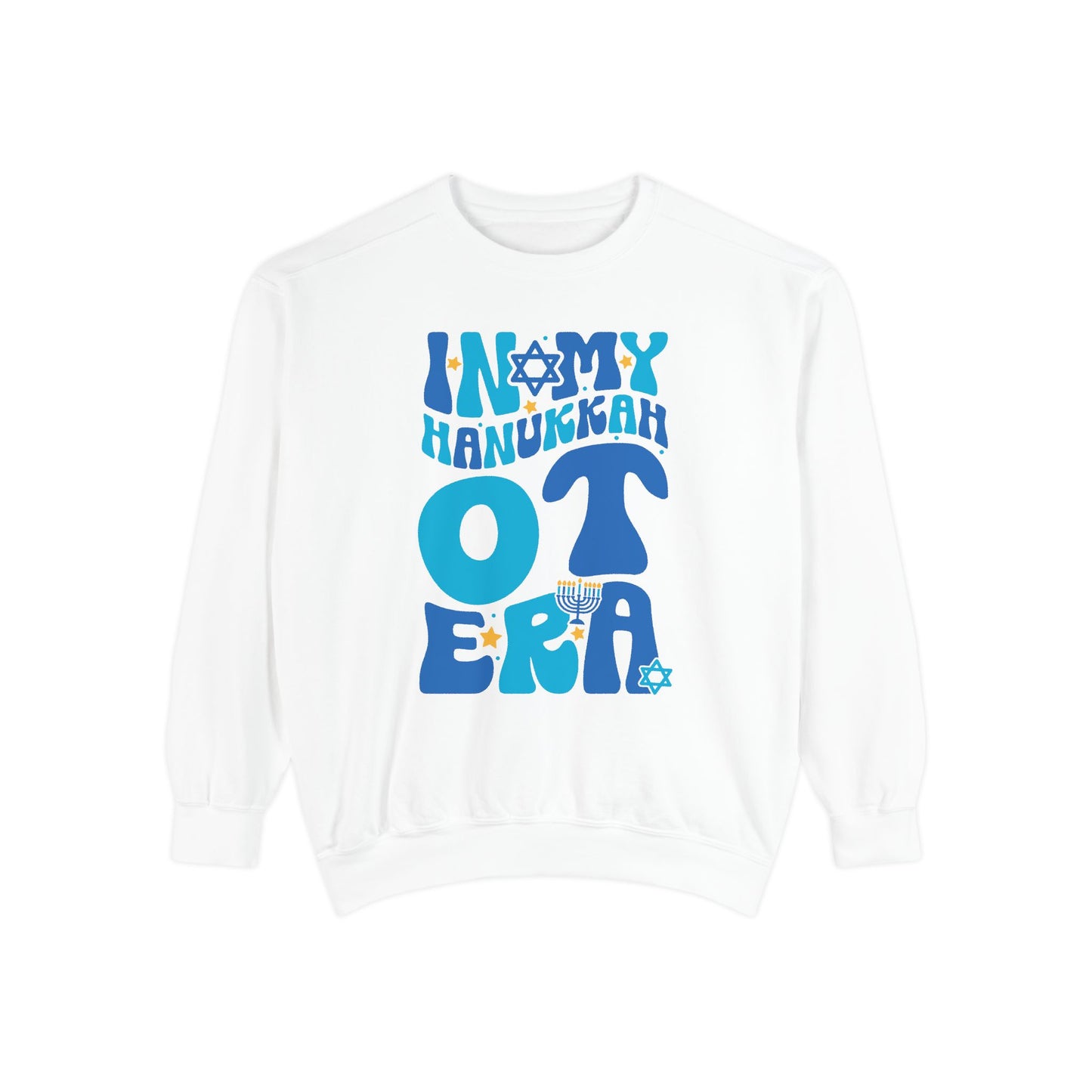 In My Hanukkah OT Era Comfort Colors Sweatshirt