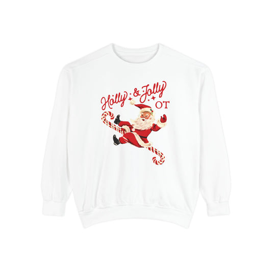 Holly & Jolly OT Comfort Colors Sweatshirt