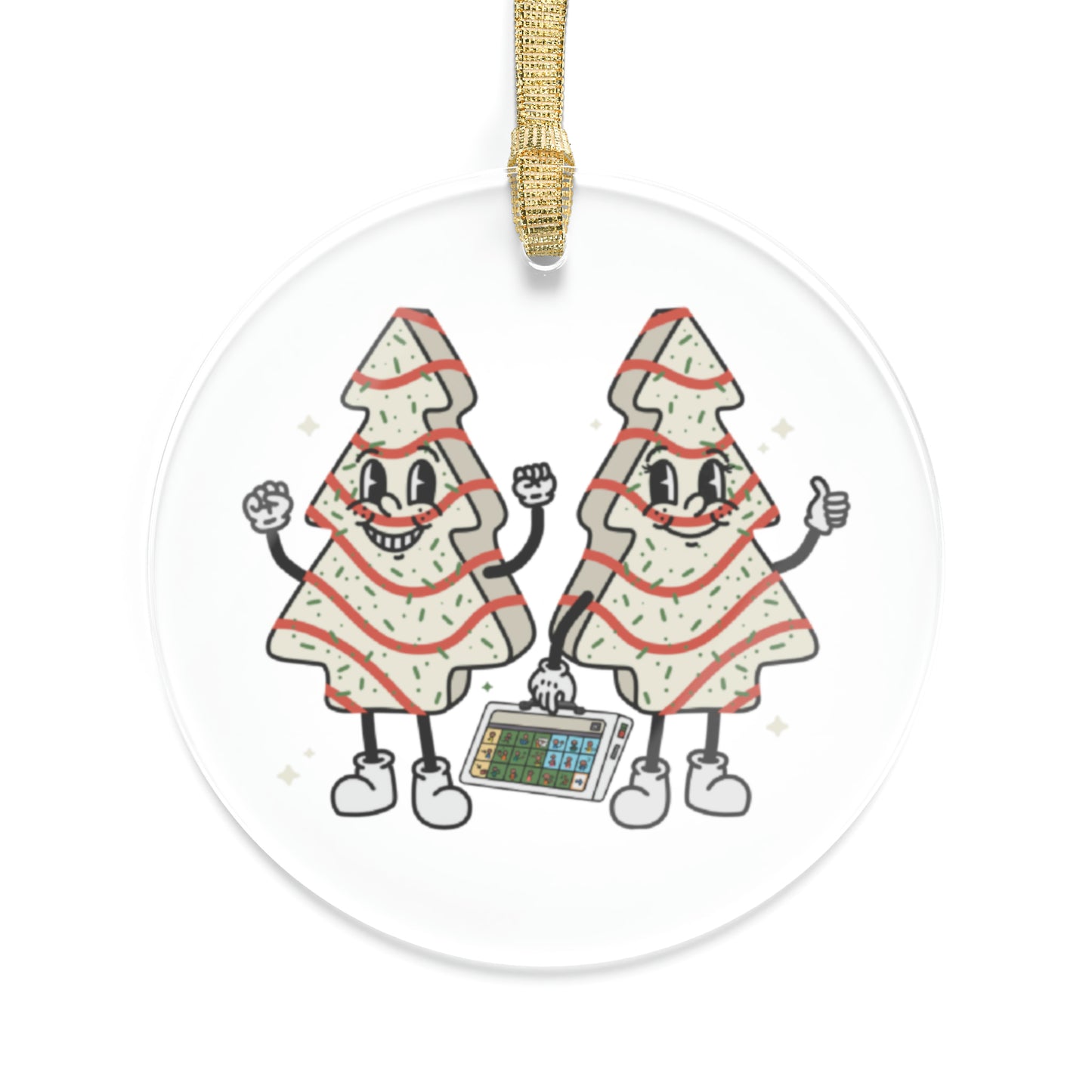 AAC Tree Cakes Acrylic Ornament