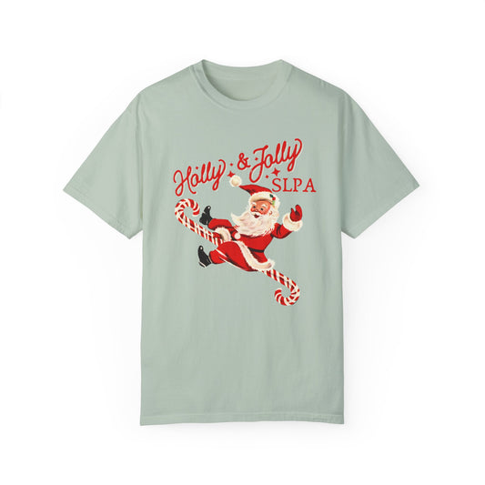 Holly & Jolly SLPA Comfort Colors T-Shirt