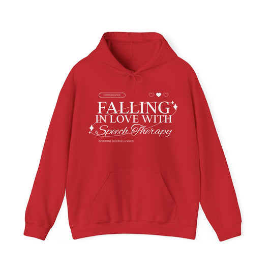 Falling In Love With Speech Therapy Hoodie