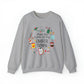 A Few of My Favorite Things Speech Crewneck Sweatshirt | Coffee Design