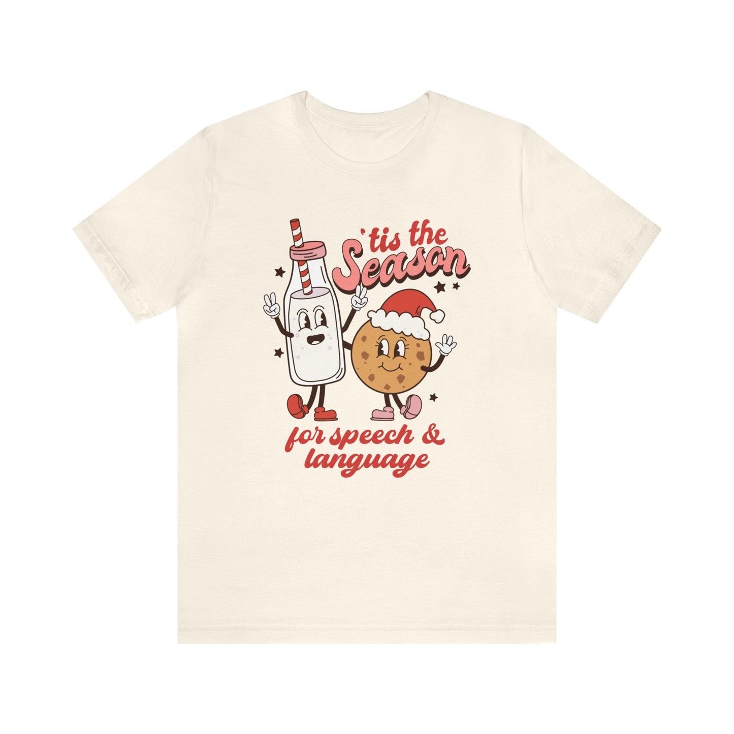 'Tis the Season for Speech and Language Jersey T-Shirt