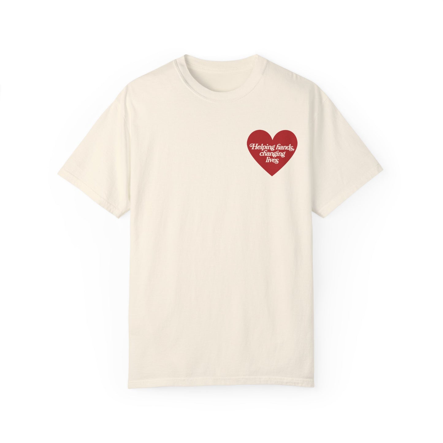 Helping Hands OT Comfort Colors T-Shirt | Front and Back Print