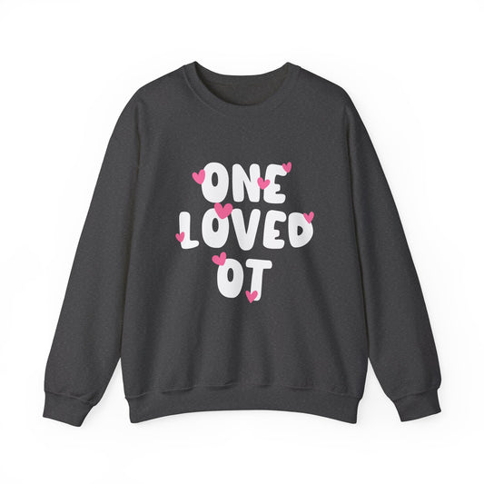 One Loved OT Hearts Crewneck Sweatshirt