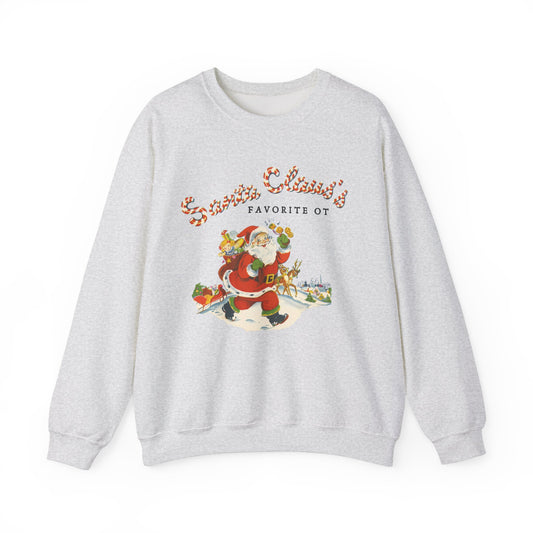 Santa Claus's Favorite OT Crewneck Sweatshirt