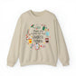 A Few of My Favorite Things Speech Crewneck Sweatshirt | Coffee Design