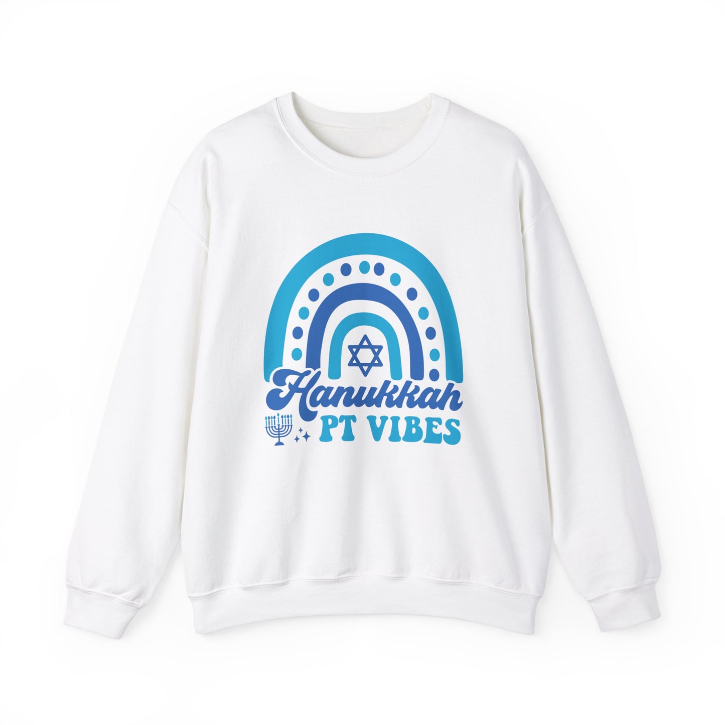 Hanukkah PT Vibes Crewneck Sweatshirt