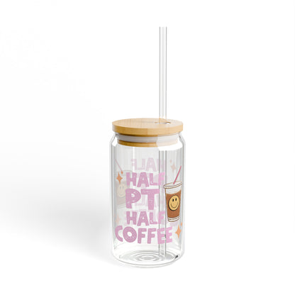 Half PT Half Coffee Glass