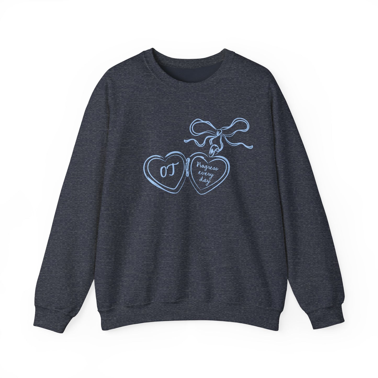 OT Heart Locket Crewneck Sweatshirt