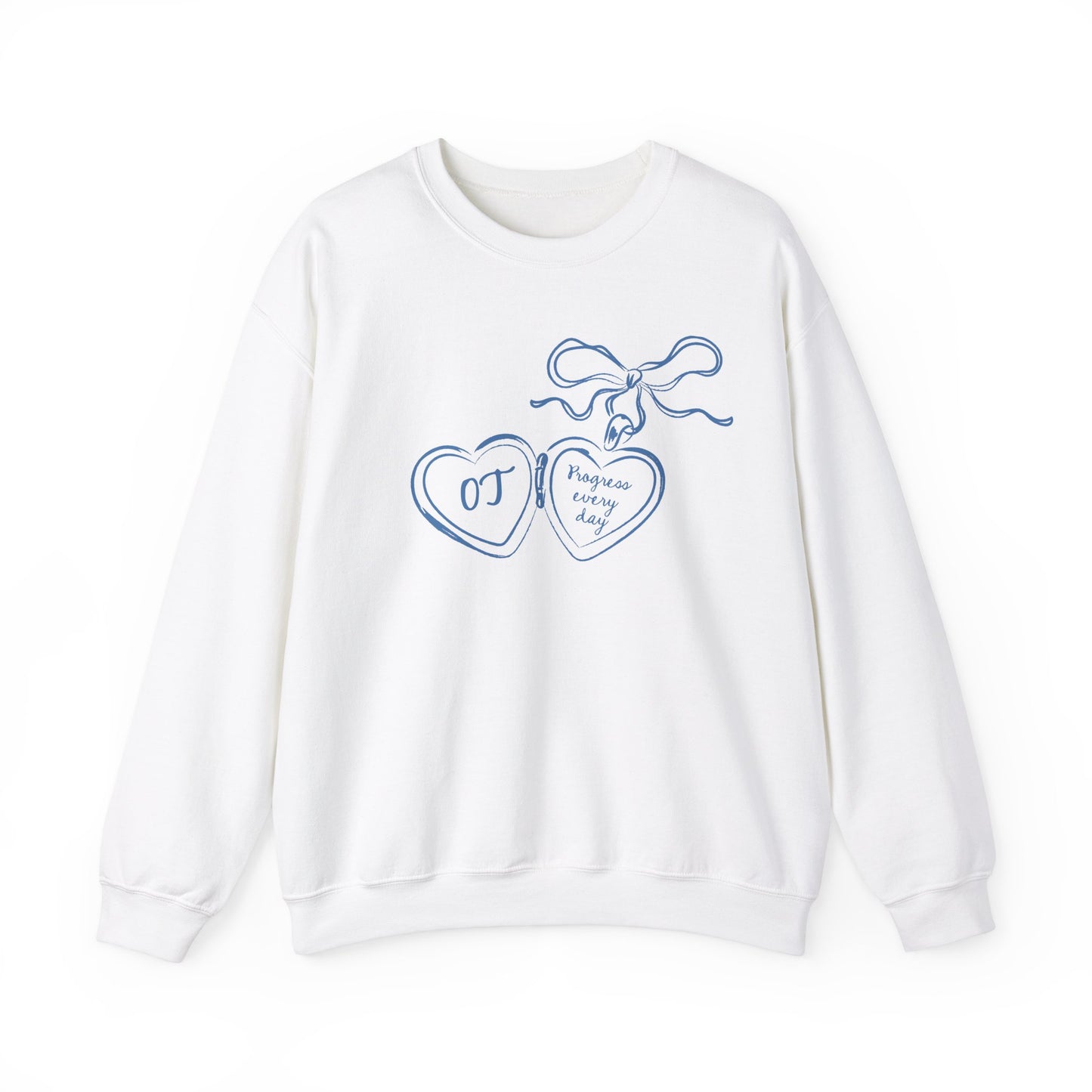 OT Heart Locket Crewneck Sweatshirt