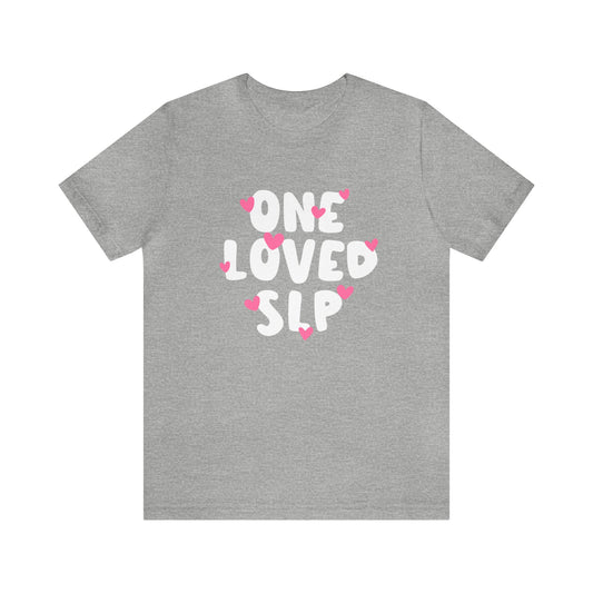 One Loved SLP Hearts Jersey T-Shirt