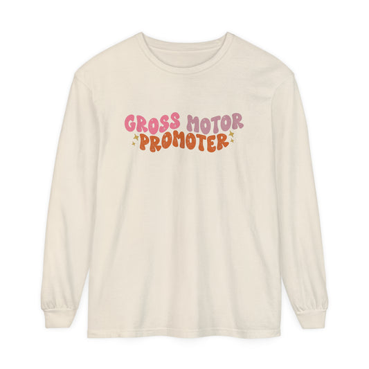 Gross Motor Promoter Long Sleeve Comfort Colors T-shirt