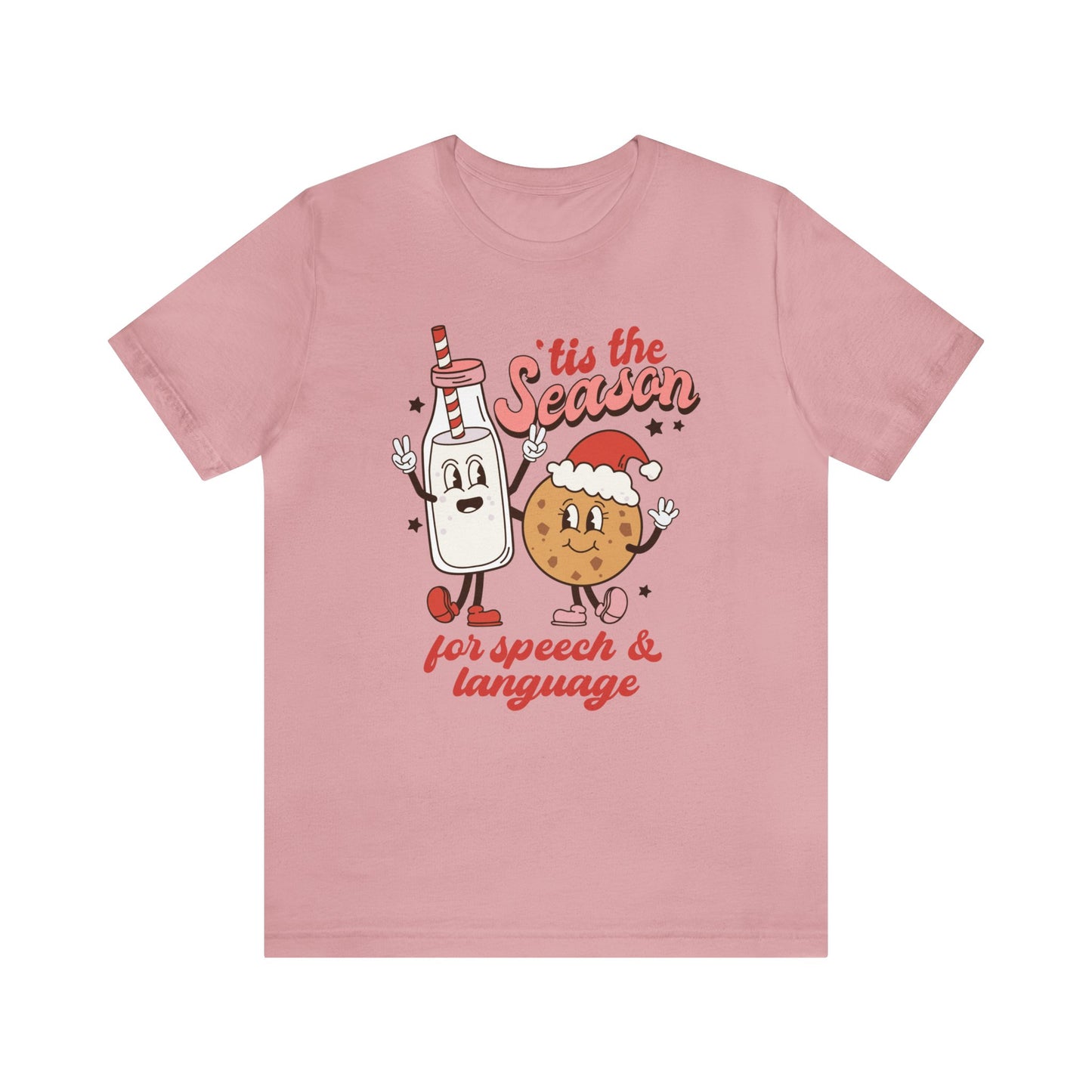 'Tis the Season for Speech and Language Jersey T-Shirt