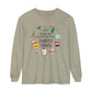 A Few of My Favorite Things Speech Long Sleeve Comfort Colors T-Shirt Coffee Design