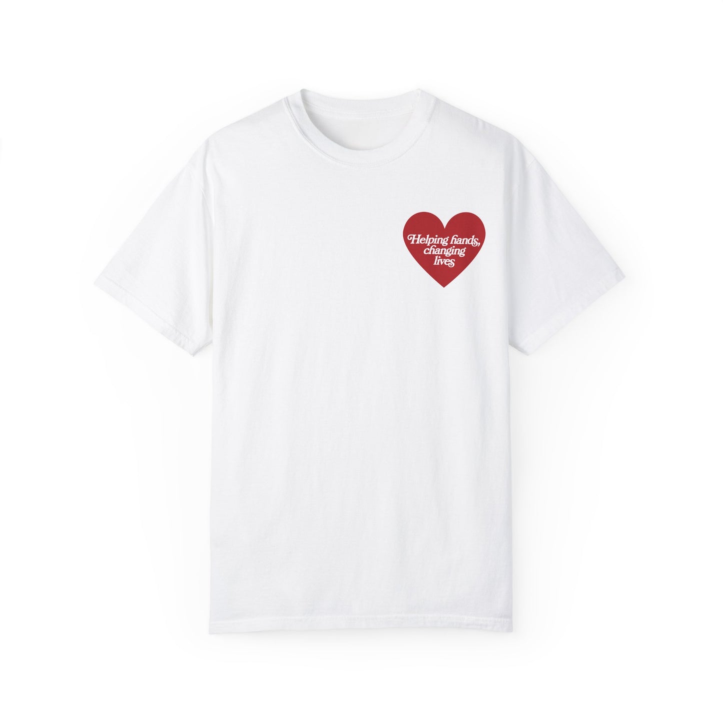 Helping Hands OT Comfort Colors T-Shirt | Front and Back Print