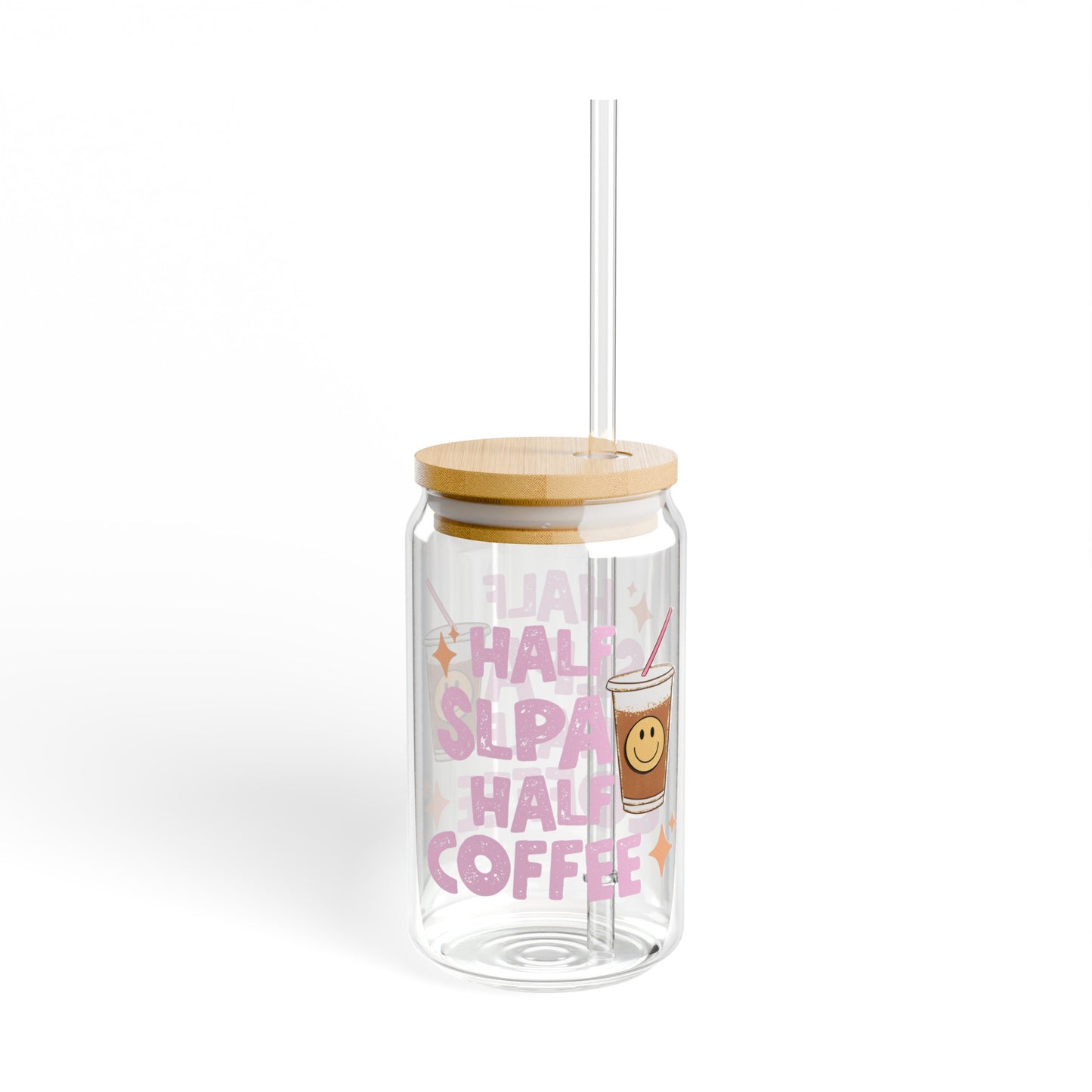 Half SLPA Half Coffee Glass