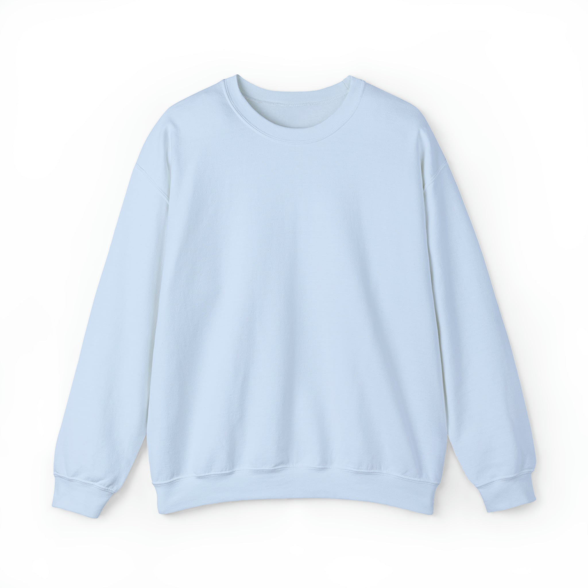 Pastel blue crew discount neck