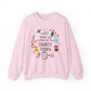 A Few of My Favorite Things Speech Crewneck Sweatshirt | Coffee Design