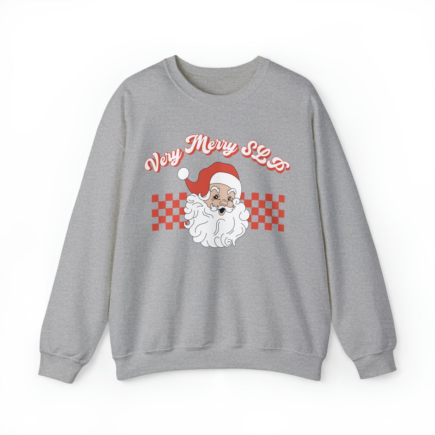 Very Merry SLP Vintage Santa Crewneck Sweatshirt