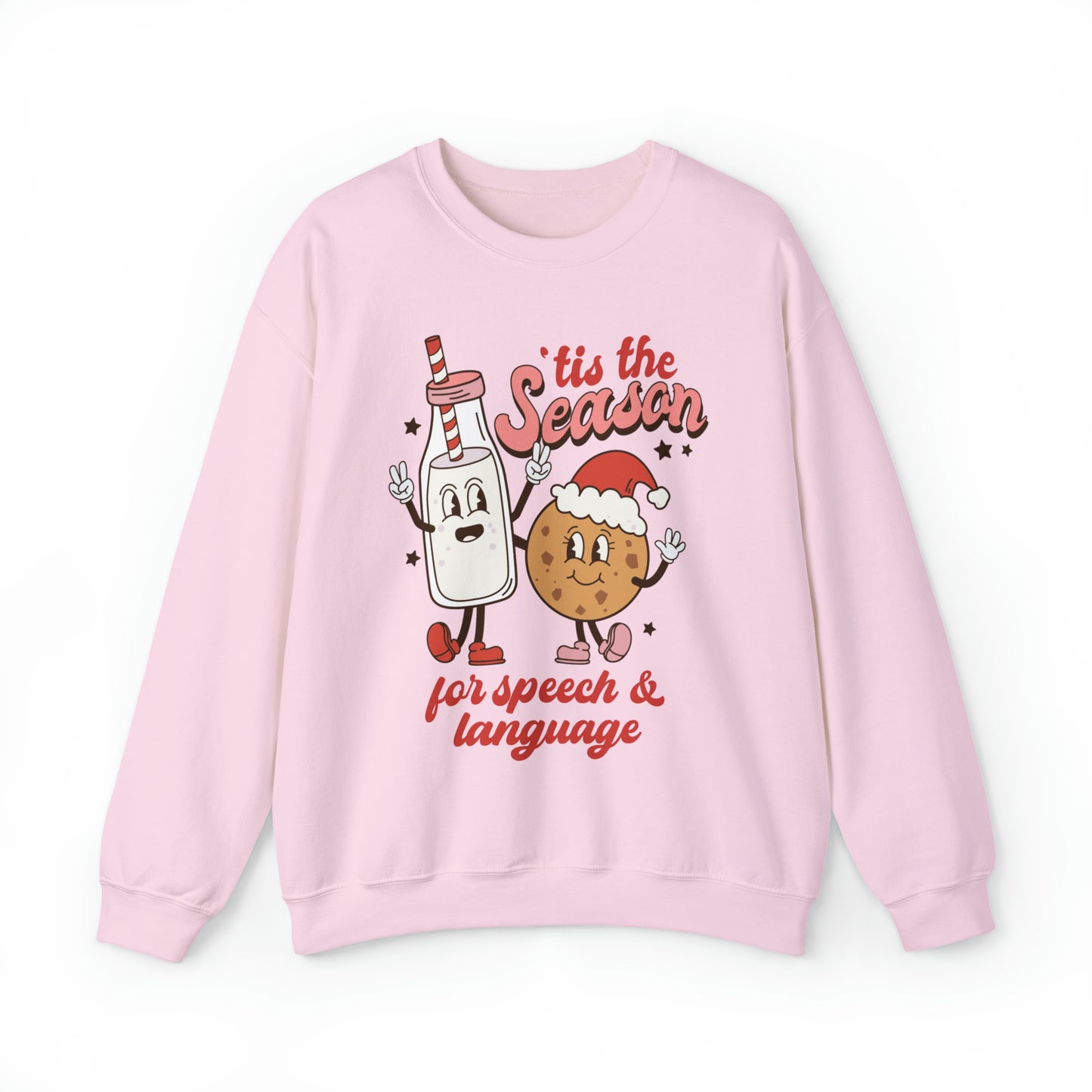 'Tis the Season for Speech and Language Crewneck Sweatshirt