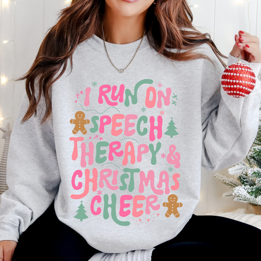 Speech Therapy & Christmas Cheer Sweatshirt