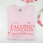 Falling in Love With Speech Therapy Comfort Colors T-Shirt