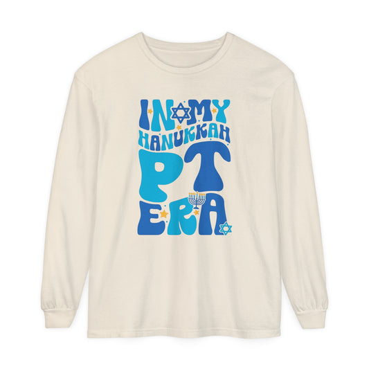 In My Hanukkah PT Era Long Sleeve Comfort Colors T-Shirt