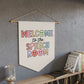 Welcome to the Speech Room Rainbow Pennant