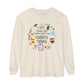 A Few of My Favorite Things Speech Long Sleeve Comfort Colors T-Shirt Coffee Design