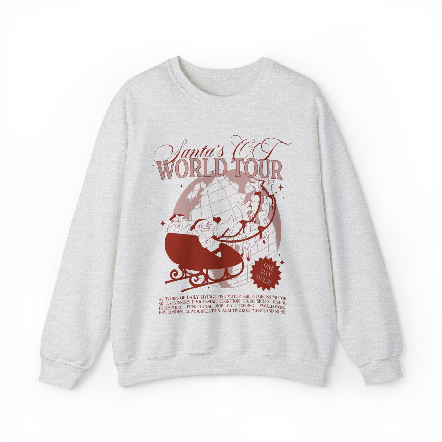 Santa's OT Scope World Tour Crewneck Sweatshirt