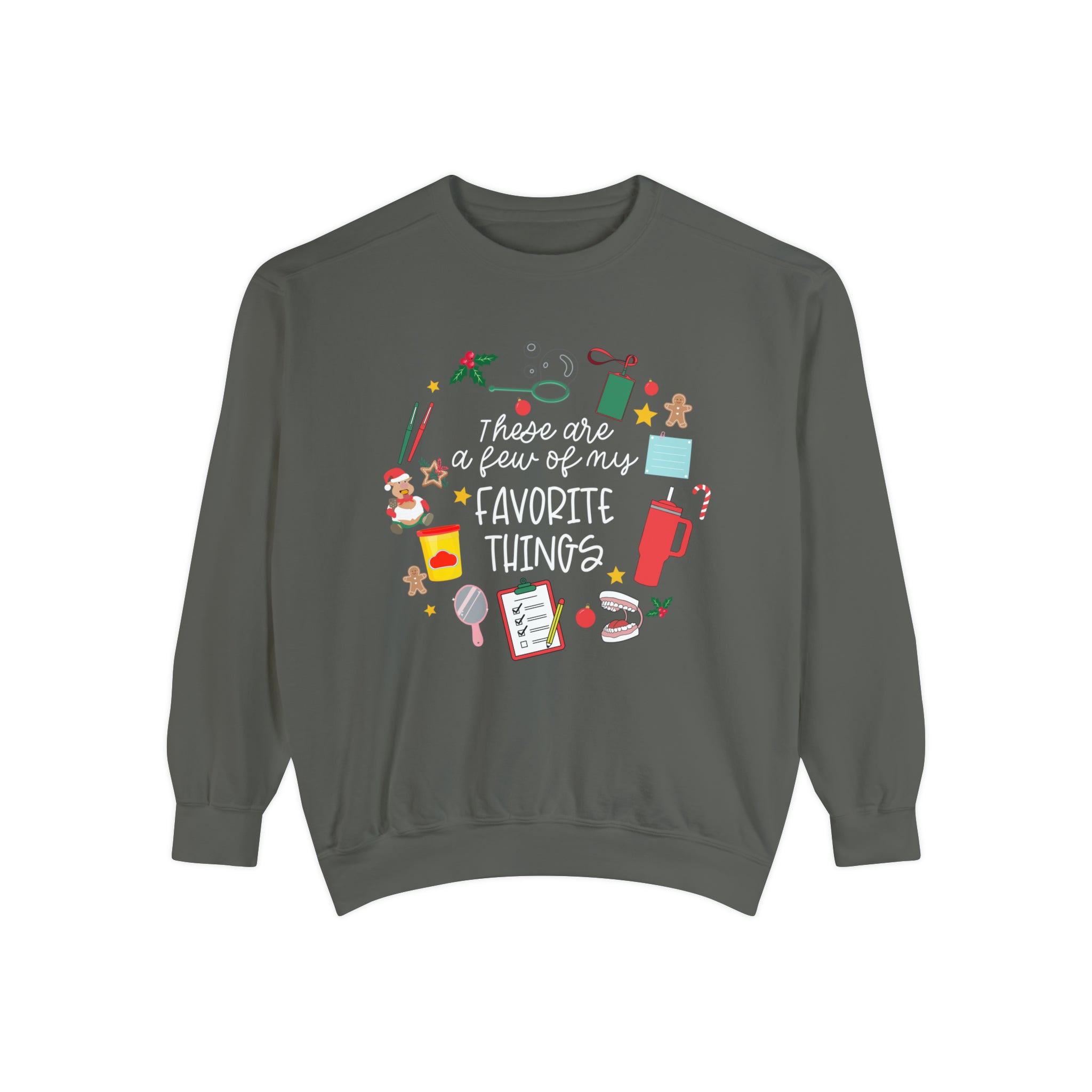 A Few of My Favorite Things Speech Comfort Colors Sweatshirt