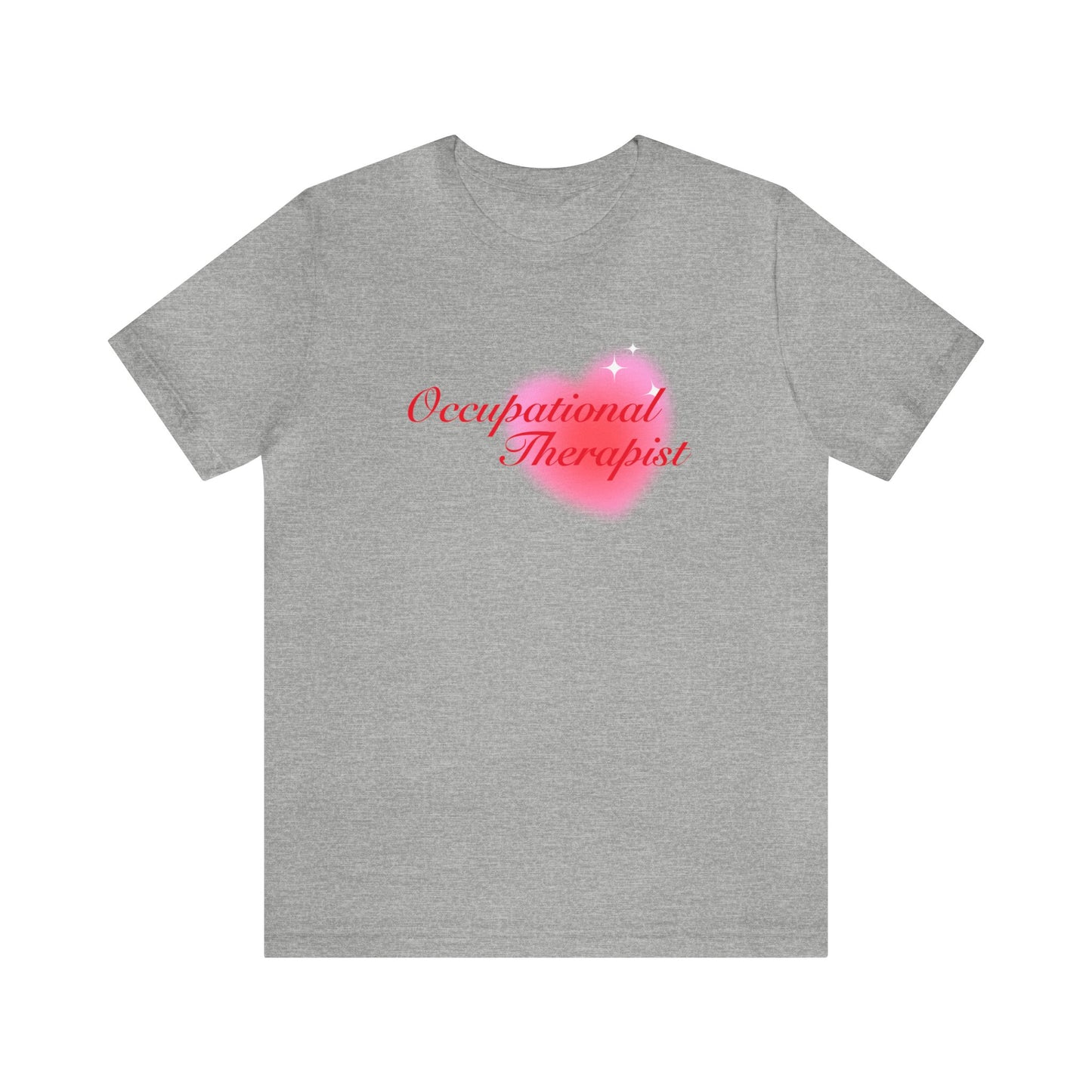 Occupational Therapist Heart Jersey T-Shirt