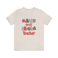 Merry and Bright Teacher Jersey T-Shirt