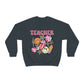 Retro Teacher Crewneck Sweatshirt