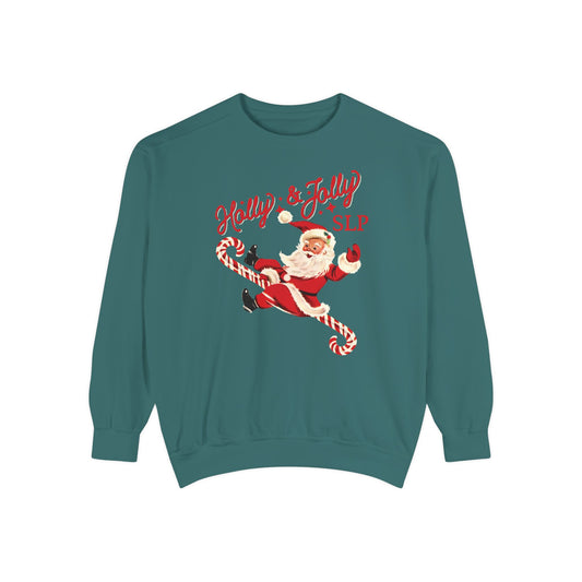 Holly & Jolly SLP Comfort Colors Sweatshirt